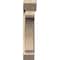 Ekena Millwork Legacy Slat Rough Sawn Bracket w/ Offset Brace, Douglas Fir, 8"W x 34"D x 40"H BKT0806X34X40LEC06RDF - alternate 4